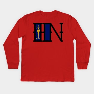 Indiana Kids Long Sleeve T-Shirt